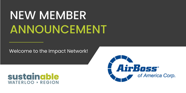 New Member Announcement - AirBoss joins the impact network